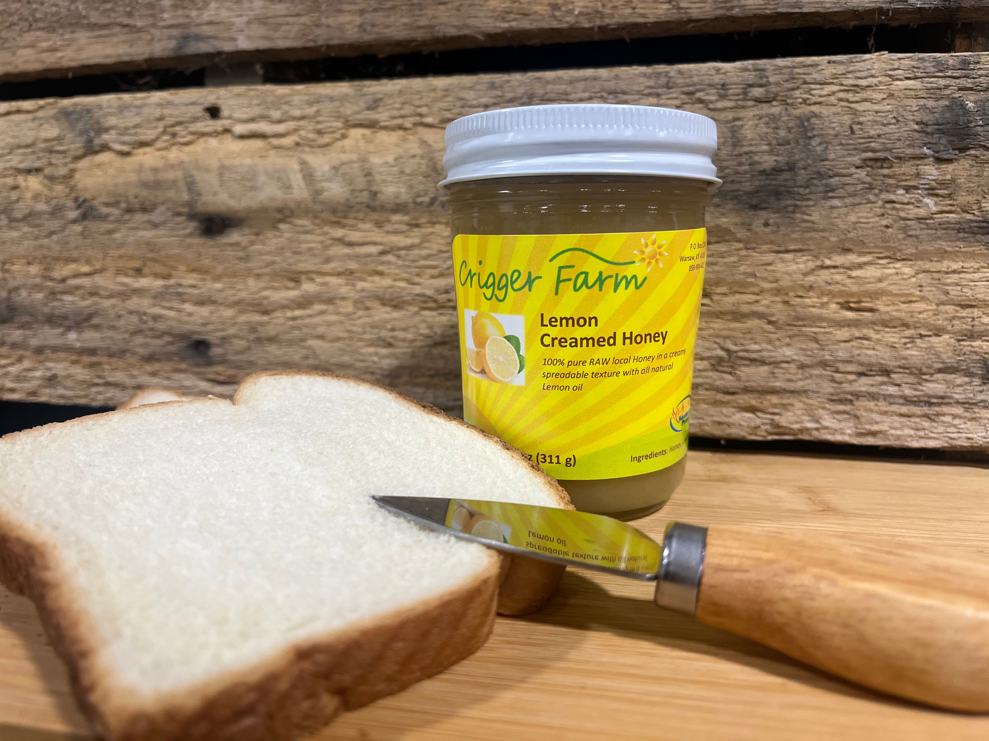 Creamed Lemon Honey 11 oz. – Jones Brothers Farms