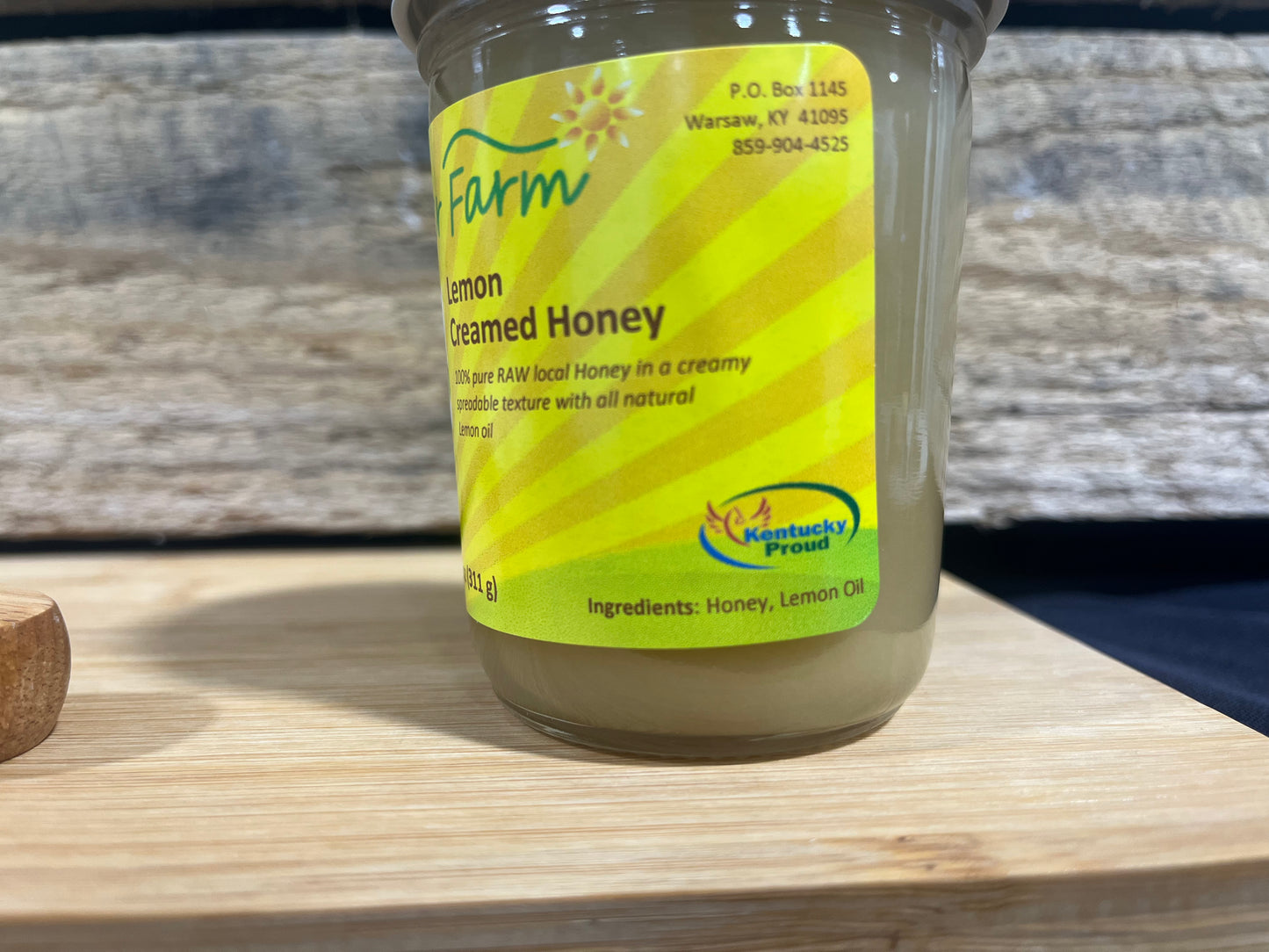 Creamed Lemon Honey 11 oz.