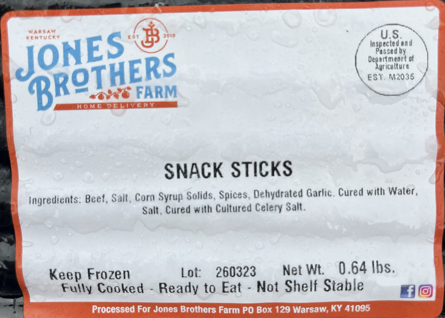 Original Beef Snack Sticks