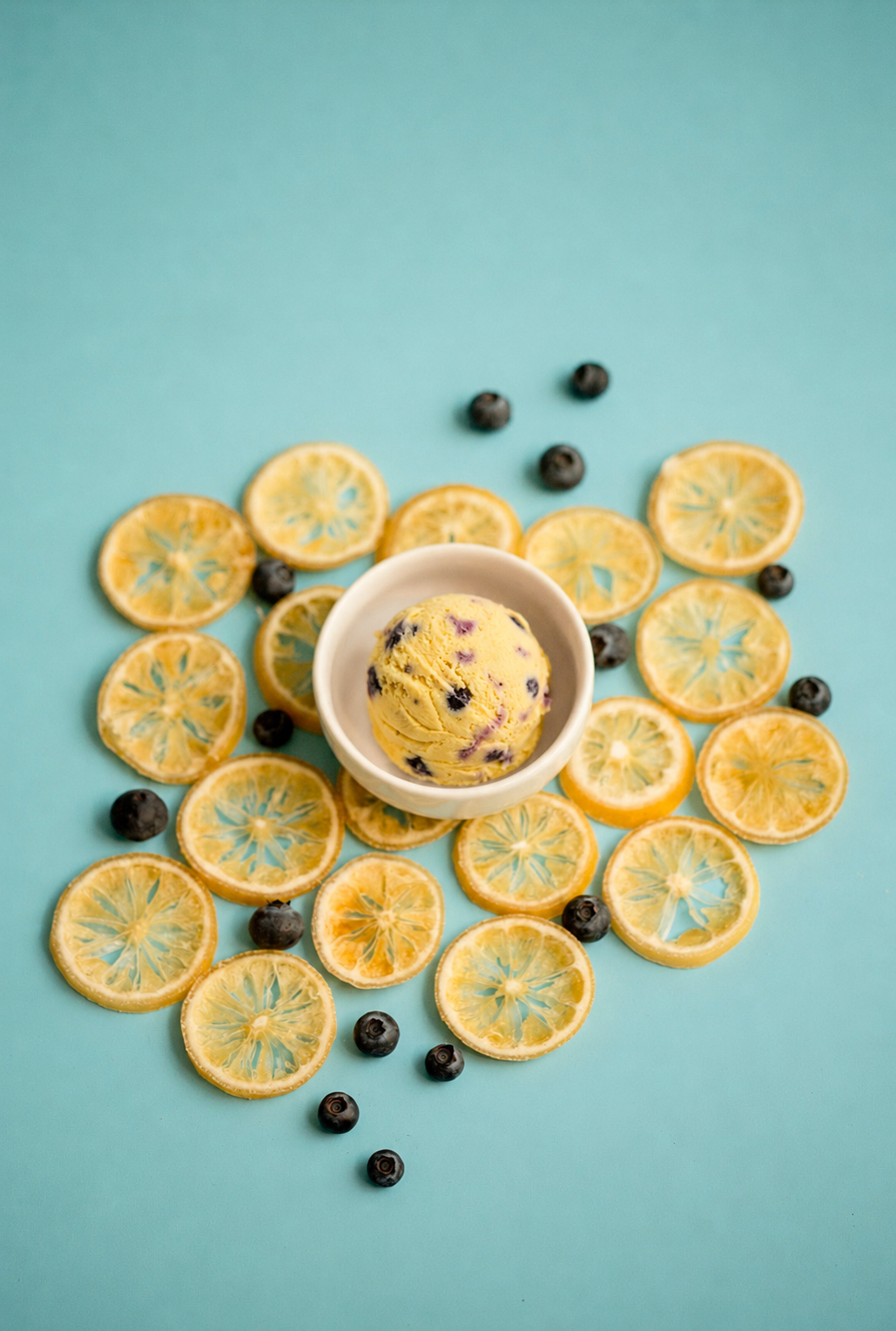 Lemon Blueberry Ice Cream – Pint