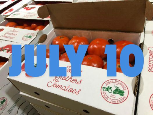 July 10th Fresh Tomatoes