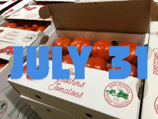 July 31st Fresh Tomatoes