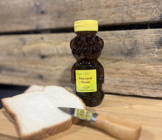 Fall Raw Honey – Squeeze Bear Bottle 12oz.