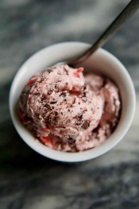 Chocolate Covered Strawberry Ice Cream